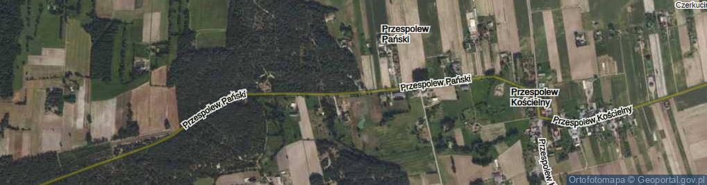 Zdjęcie satelitarne Przespolew Pański ul.